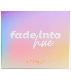 ColourPop FADE INTO HUE Eyeshadow Palette Matte Metallic Semi-Sparkle Glitter Rainbow Super-Pigmented Color