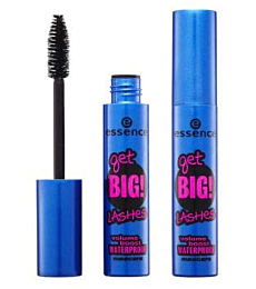ESSENCE Get Big! Lashes Volume Waterproof Mascara 1's -it Offers Perfect Lashes Without smudging and conjures-up mega Volume de Luxe