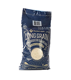 Member S Mark Long Grain White Rice (25 Lb.) Wholesale, Cheap, Discount, Bulk (1 - Pack)