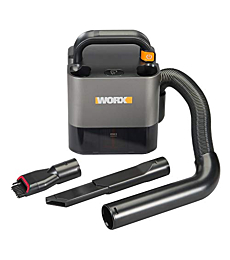 WORX WX030L 20V Power Share Cordless Cube Vac Compact Vacuum, Black