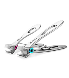 MR.GREEN Nail Clippers, Ultra Wide Jaw Opening Toenail Clipper for Thick Nails Heavy Duty Stainless Steel Fingernail Clippers for Seniors (Mr-1224plus)