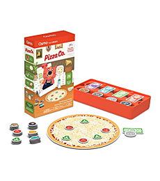Osmo - Pizza Co. - Ages 5-12 - Communication Skills & Math - Educational Learning Games - STEM Toy - Gifts for Kids, Boy & Girl - Ages 5 6 7 8 9 10 11 12 - For iPad or Fire Tablet (Osmo Base Required)