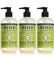 Mrs. Meyer's Hand Soap - Lemon Verbena scent, 3 pack