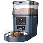 17 Cup Timed Dry Food Dispenser for Cats Dogs