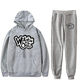 KHJYAKSC Wild 'n Out Merch Hoodie Suit Man/Woman Hip Hop Hoodies Fans Sweatshirts Printed Casual (Gray,XXS)
