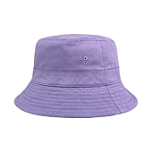 CHOK.LIDS Cotton Bucket Hats Unisex Wide Brim Outdoor Summer Cap Hiking Beach Sports (Lavender)