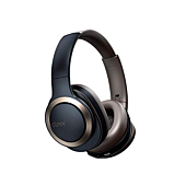 Cleer Audio, Enduro ANC Noise Cancelling Headphones, Long Lasting 60 Hour Battery, Ambient Sound Levels, Bluetooth Headphones, Smart Controls with Cleer+ App - Dark Navy