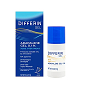 Acne Treatment Differin Gel, 30 Day Supply, Retinoid Treatment for Face with 0.1% Adapalene, Gentle Skin Care for Acne Prone Sensitive Skin, 15g Pump (Packaging May Vary)