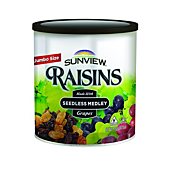 Jumbo Seedless Medley Raisins - 3 15oz. Canisters