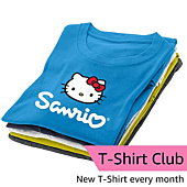 Sanrio T-Shirt Club Subscription – Men – Large