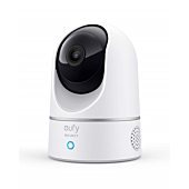 eufy Security Solo IndoorCam P24, 2K, Pan & Tilt, Indoor Security Camera, Wi-Fi Plug-in Camera, Human & Pet AI, Voice Assistant Compatibility, Night Vision, Motion Tracking, HomeBase not Compatible