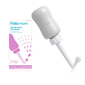 Frida Mom Upside Down Peri Bottle for Postpartum Care | The Original Fridababy MomWasher for Perineal Recovery and Cleansing After Birth. Color:Gray