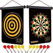 RaboSky Magnetic Dart Board for Kids - Outdoor Sports Toy for Boys 8-10-12, Cool Birthday Gift Ideas for 6 7 8 9 10 11 12 13 Year Old Boys Teenage Girls Adult