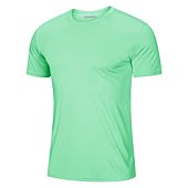 Short Sleeve Shirts for Men Swim Shirts Dry Fit Moisture Wicking Active Athletic Performance Breathable Shirts Workout Running T-Shirt Mint Green