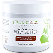 Stretch Mark Cream for Pregnancy with Shea Butter - Maternity Belly Butter and Moisturizer - Skin Tightening Cream and Stretch Mark Remover with Cocoa Butter - Pregnancy Must Haves - Lavender (4oz)