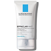 La Roche-Posay Effaclar Mat Oil-Free Mattifying Moisturizer for Face, Facial Moisturizer For Oily Skin, to Reduce Oil and Minimize Pores, Moisturizing Shine Control for Sensitive Skin