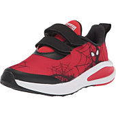 adidas Fortarun Running Shoe, Vivid Red/Core Black/White (Spider-Man), 3 US Unisex Little Kid
