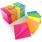 (12 Pads) Sticky Notes 3x3 in 100 Sheets/Pad, Self-Sticky Note Pads, 6 Bright Colors Super Sticky Pads - Easy to Post for School, Office Supplies, Desk Accessories