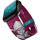 MARVEL – Ghost Spider Smartwatch Band - Officially Licensed, Compatible with Every Size & Series of Apple Watch (watch not included)