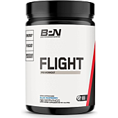 Bare Performance Nutrition, Flight Pre Workout, Energy, Focus & Endurance, Formulated with Caffeine Anhydrous, DiCaffeine Malate, N-Acetyl Tyrosine (30 Servings, Blue Raspberry)