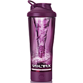 VOLTRX Premium Electric Protein Shaker Bottle, Made with Tritan - BPA Free - 24 oz Vortex Portable Mixer Cup/USB C Rechargeable Shaker Cups for Protein Shakes (Purple)