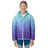 Eddie Bauer Kids' Jacket – Ultralight Weather Resistant Insulated Quilted Puffer Coat for Boys and Girls (XXS-XL), Size X-Small, Purple