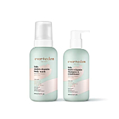 Evereden Kids Shampoo and Conditioner 2 in 1, 10.1 fl oz. & Evereden Kids Body Wash, 12.7 fl oz. | Melon Juice Scent | 2 Item Bundle Set | Clean and Natural Kids Bodycare