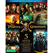 Pirates of the Caribbean 1-5 [Blu-ray]