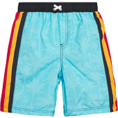 iXtreme Boys' Swim Trunks - Quick Dry Board Shorts Bathing Suit (Size: 8-18), Size 8, Aqua Palm