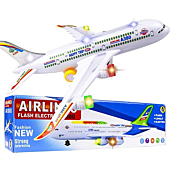 Airplane Toys for Kids, Airplane Toys for 1 2 3 Years Old, Toddler Airplane Toys with Airplane Sounds and Lights, Toddler Airplanes for 3 4 5 6 7 8 Years Old Boys and Girls (Airbusa380)