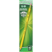 Ticonderoga® Pencils, Presharpened, #2 Lead, Soft, Pack of 12