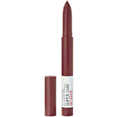 Maybelline SuperStay Ink Crayon Matte Longwear Lipstick With Built-in Sharpener, Live On The Edge, 0.04 Ounce