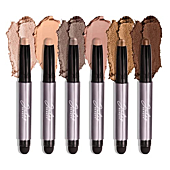 Julep Eyeshadow 101 Neutral Palette Creme-to-Powder 6 Piece Matte & Shimmer Eyeshadow Set