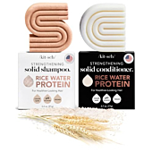 Kitsch Rice Water Shampoo & Conditioner Bars for healthy, nourished hair growth.