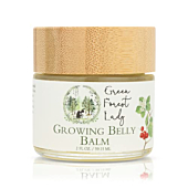Green Forest Lady-Growing Belly Balm | Stretch Mark Cream | Scar Removal | Improve Elasticity | Moisturize Skin | Soothes Itching | Natural & Safe | Buttery Soft | Gluten Free | 2 FL. OZ./59.15 ML.