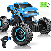 RC Car Newest 1/12 Scale Remote Control Car, 2.4Ghz Off Road RC Trucks with Rechargeable Battery Dual Motors Off Road RC Truck Play Electric Toy Car High Speed Racing Car for All Adults & Kids