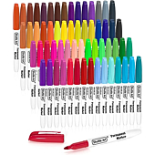 60 Colors Permanent Markers, Fine Point, Assorted Colors, Works on Plastic,Wood,Stone,Metal and Glass for Doodling, Coloring, Marking by Shuttle Art