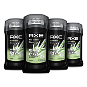 AXE Aluminum Free Deodorant for Men With Essential Oils and Upgraded Fragrances Wild Bamboo Light and Fresh Mens Deodorant with 48 Hour Protection 3oz 4 Count