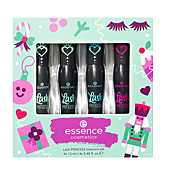 essence | Lash Princess Mascara Holiday Gift Set | 4 Mascaras in 1 Set | False Lash Effect, Waterproof, Curl & Volume | Holiday Gift for Beauty Lovers | Vegan & Cruelty Free
