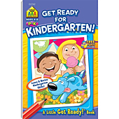 School Zone - Get Ready for Kindergarten Workbook - Ages 3 to 6, Preschool to Kindergarten, Letters, Numbers, Shapes, Colors, Matching, and More (School Zone Little Get Ready!™ Book Series)