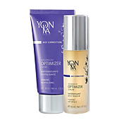 Yon-Ka Advanced Optimizer Serum & Cream (30ml/40ml) Intensive Anti-Aging Treatment for All Skin Types, Firm and Tighten with Collagen and Hyaluronic Acid, Paraben-Free