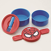 Spider-Man Round lunch box two-stage ONWR1 (japan import) by Skater