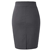 Kate Kasin Fashion Retro High Stretchy Women Pencil Skirt Size L KK276-2