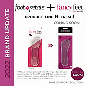 Foot Petals womens Gel 3/4 Insole Comfort Shoe Insert, Gel, No Size M US