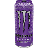 Monster Energy Ultra Violet, Sugar Free Energy Drink, 16 Ounce (Pack of 24)