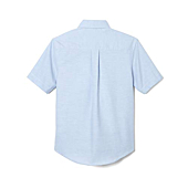 French Toast baby boys Short Sleeve Oxford Dress (Standard & Husky) Button Down Shirt, Light Blue, 2T US
