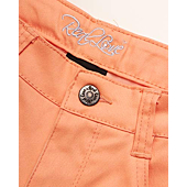 Real Love Girls Super Stretch Twill Shorts, Soft Orange Sorbet, Size 14