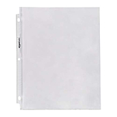 Amazon Basics Clear Sheet Protectors for 3 Ring Binder, 8.5 x 11 Inch, 100-Pack