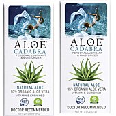 Aloe Cadabra Flavored Personal Lubricant Organic Passion Lube for Women, Men & Couples, Banana Cream 2.5 Ounce