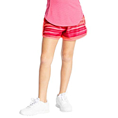 C9 Champion Girls' 2" Woven Running Shorts, Pink Stripe, XL